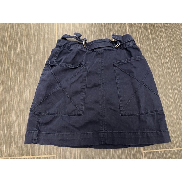 Anthropologie Dresses & Skirts - Anthropologie Pilcro Letterpress Mini Skirt Sz 2 Buckles Nautical Pockets